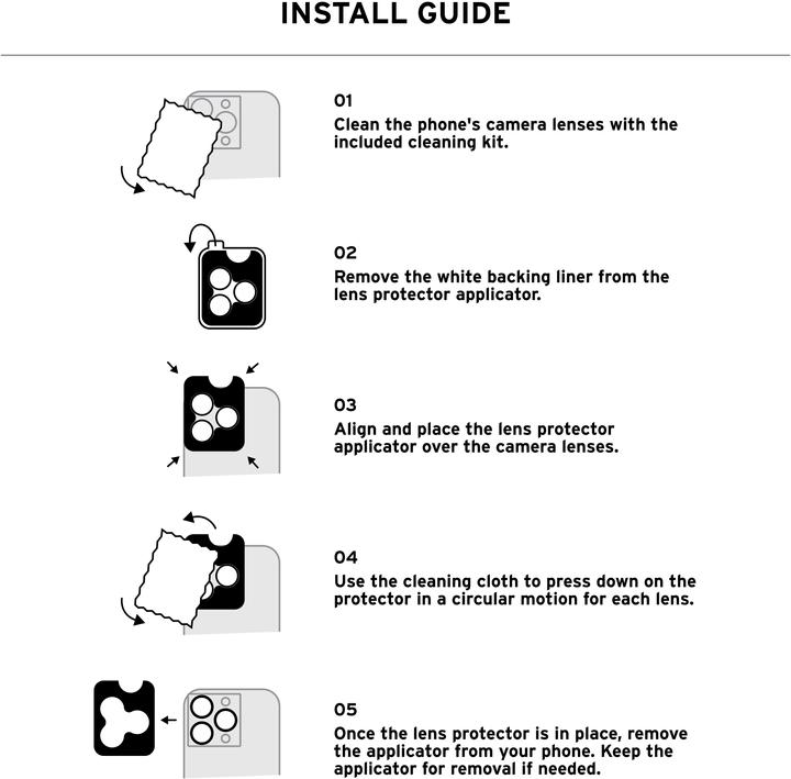 Immagine prodotto UAG Protezione dell'obiettivo della fotocamera (3 Pezzo/i, Apple iPhone 14 Pro, Apple iPhone 14 Pro Max, Apple iPhone 15 Pro, Apple iPhone 15 Pro Max, Apple iPhone 16 Pro, Apple iPhone 16 Pro Max)