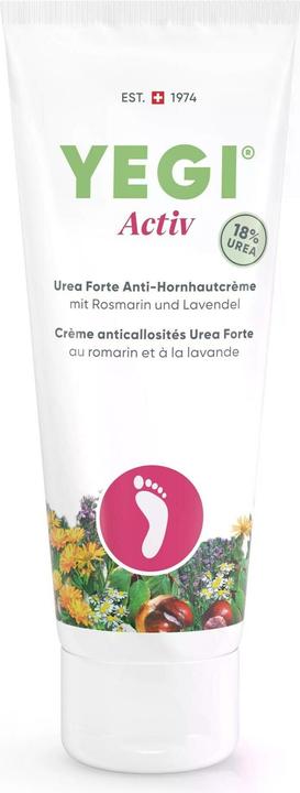 Yegi Urea Forte Anti-Hornhautcrème Tb 75 ml (Fusscrème & Fussgel, 75 ml)