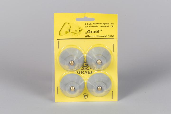 Actual product image Graef Rubber suction feet