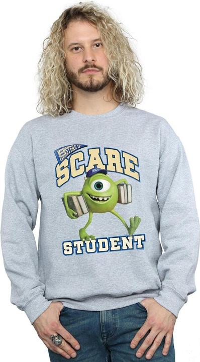Actual product image Disney Mens Monsters University Scare Student Sweatshirt (4XL)