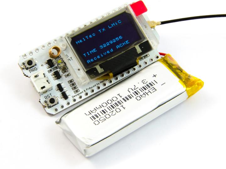 Image du produit Purecrea Batterie LiPo 1000mAh JST 1.25 / Lithium Ion Polymer pour LoRa TTGO