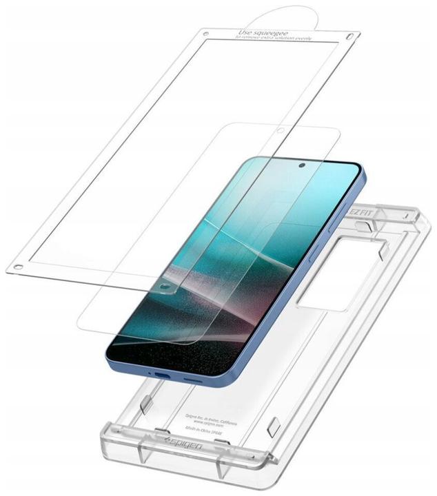 Produktbild Spigen Elite Shield "Ez Fit" for Samsung Galaxy S25 Clear (1 Stück, Samsung Galaxy S25)