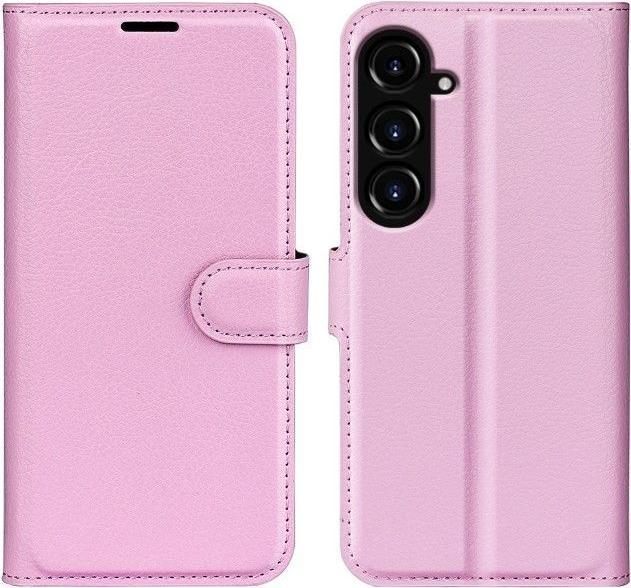 Actual product image MU Classic Litchi Leather Bookcover Series (Samsung Galaxy S23 FE)