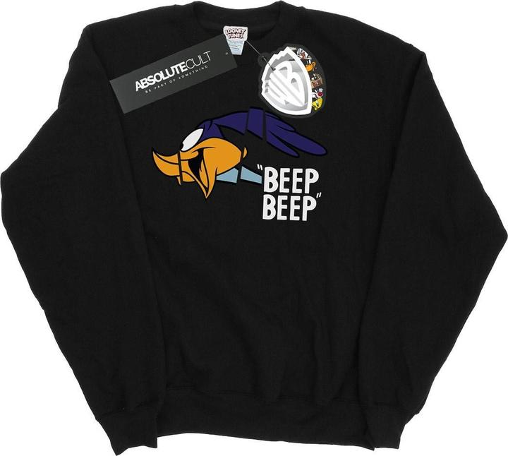 Looney Tunes Road Runner Beep Beep Sweatshirt Mädchen (116)