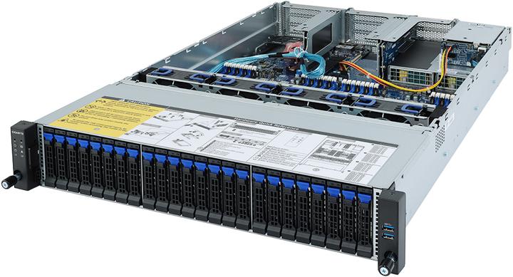Actual product image Gigabyte R282-Z91 MZ92-FS0 2U DP ROME.