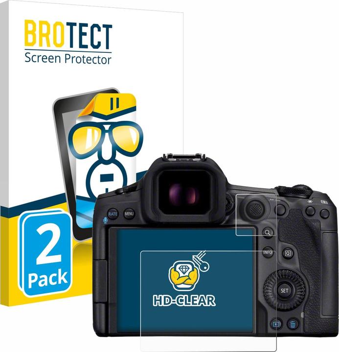 BROTECT Schutzfolie Displayschutz Klar (Displayschutz, EOS R5 Mark II)