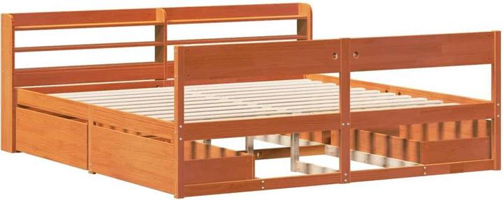 Produktbild VidaXL Bett ohne Matratze 200x200 (200 x 200 cm)