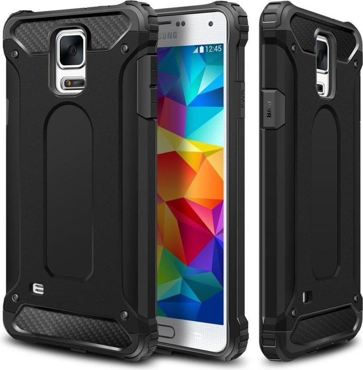 Image du produit Techsuit - Hybrid Armor - Samsung Galaxy S5 G900 - Black (Samsung Galaxy S5)