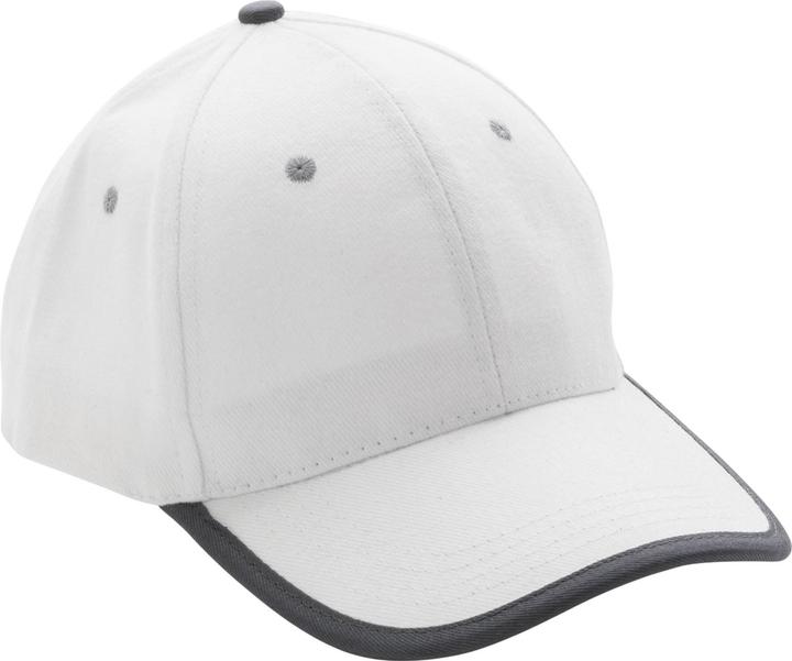 Actual product image Xd Collection Impact Aware Contrast Brushed Cotton 6 Panel Cap (One size)
