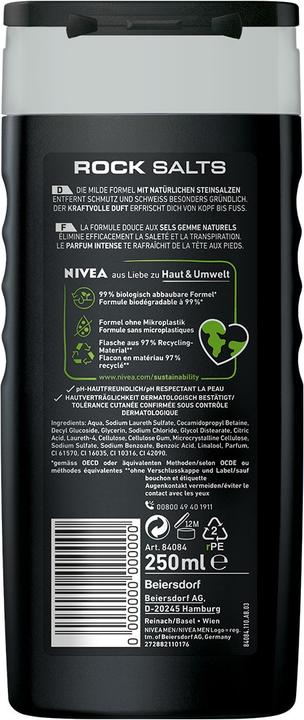 Produktbild NIVEA MEN Rock Salts (250 ml)