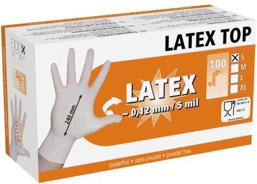 Produktbild Kerbl Einmalhandschuh Latex Top (XL)