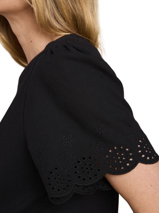 Actual product image Envie de Fraise Bio-Kollektion: Umstands-Shirt mit Lochmuster am Ärmel (36, 38)