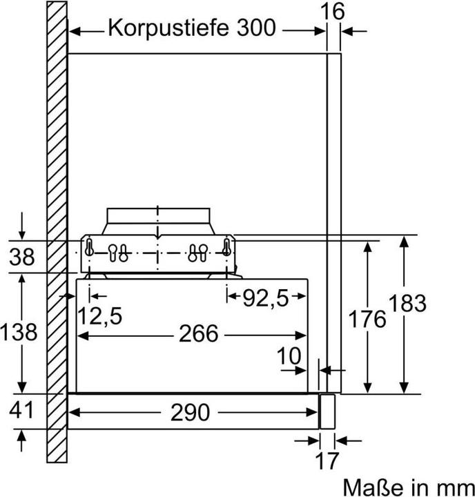 Actual product image Neff D46BR12X6 (Flat-screen hood)