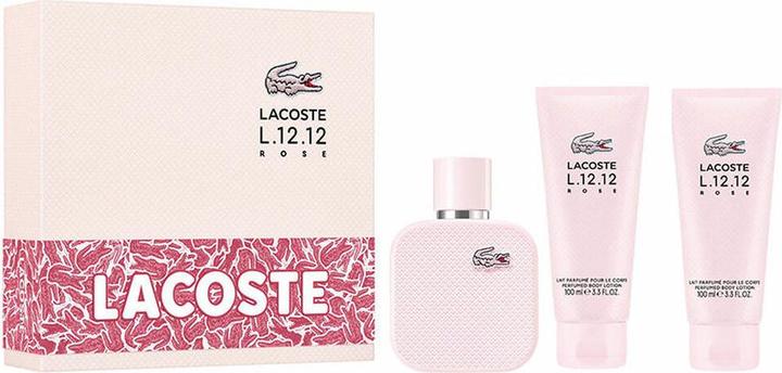 Immagine prodotto Lacoste L.12.12 Rose Case 3 Pieces - A Beautiful Fragrance Gift Set (Set profumo)