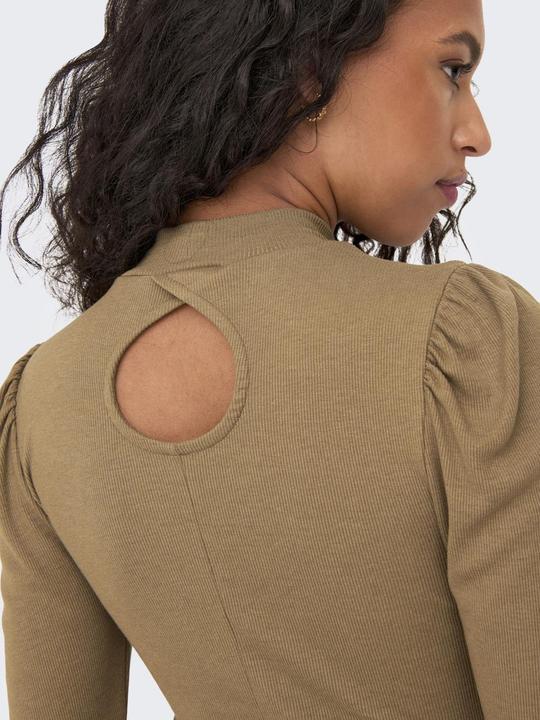 Produktbild Only Einfarbiges Oberteil mit langen Ärmeln (XL)