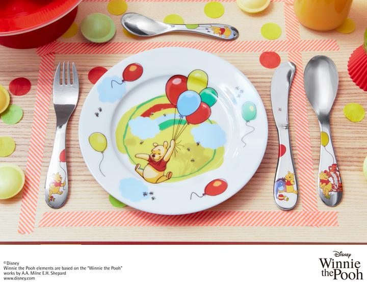 Produktbild WMF Kindergeschirr Kinderbesteck 6tlg Winnie Pooh Edelstahl poliert spülmaschinengeeignet