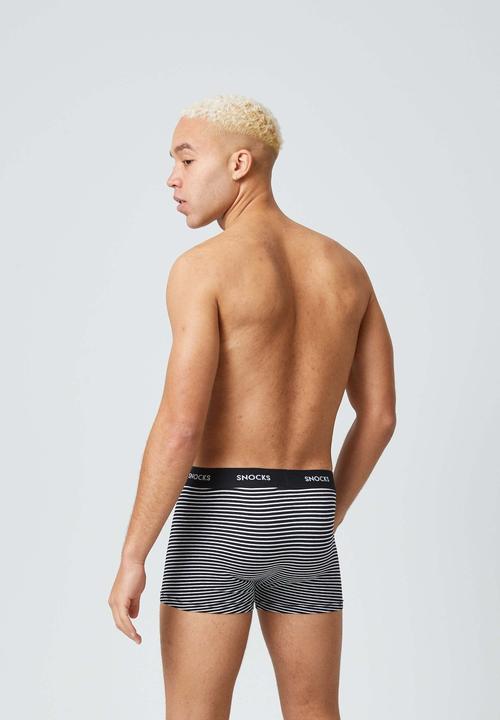 Produktbild Snocks Boxershorts mit Streifen (S, 6er Pack)