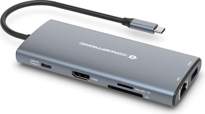 Immagine prodotto Conceptronic USB Typ-C auf HDMI/USB 3.0/ USB Typ-C (USB-C, 1 Porti)