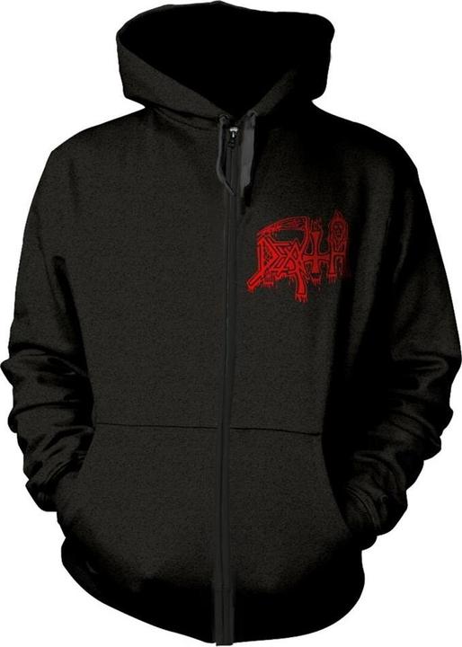 Death The Sound Of Perseverance Hoodie mit durchgehendem Reissverschluss (M)