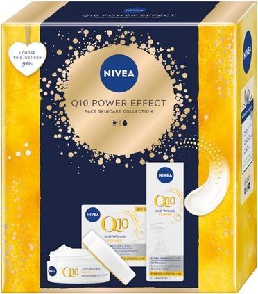 NIVEA Q10 Power Effect Tagescreme 50ml und Augencreme 15ml (Gesichtspflege set)