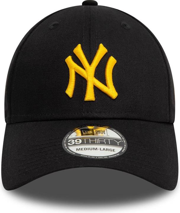 Actual product image New Era 39Thirty Stretch Cap New York Yankees schwarz - L/XL (XL)