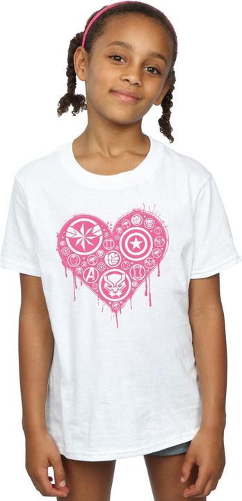 Produktbild I Heart Avengers TShirt Mädchen (104)