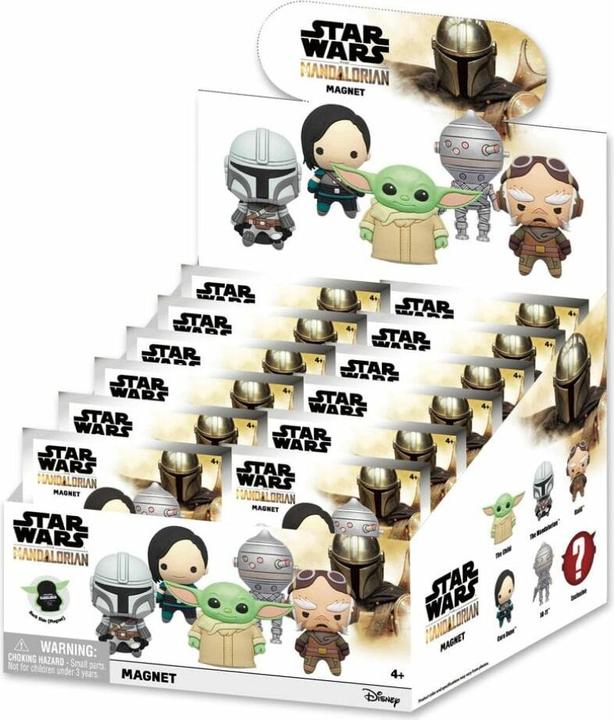 Productafbeelding Monogram Int. Star Wars: De Mandalorian Reliëf Magneten Serie 1 Display (12) (12 x)