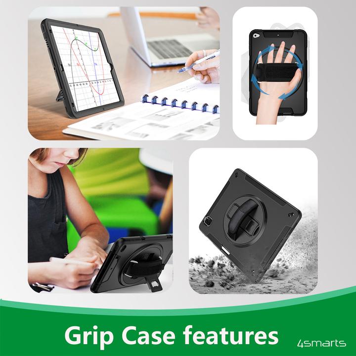 Actual product image 4smarts Rugged Case Grip (iPad 2022 (10th Gen))