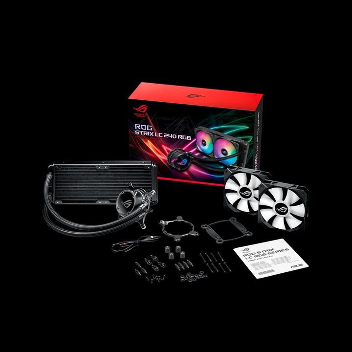 Actual product image ASUS ROG STRIX LC 240 RGB