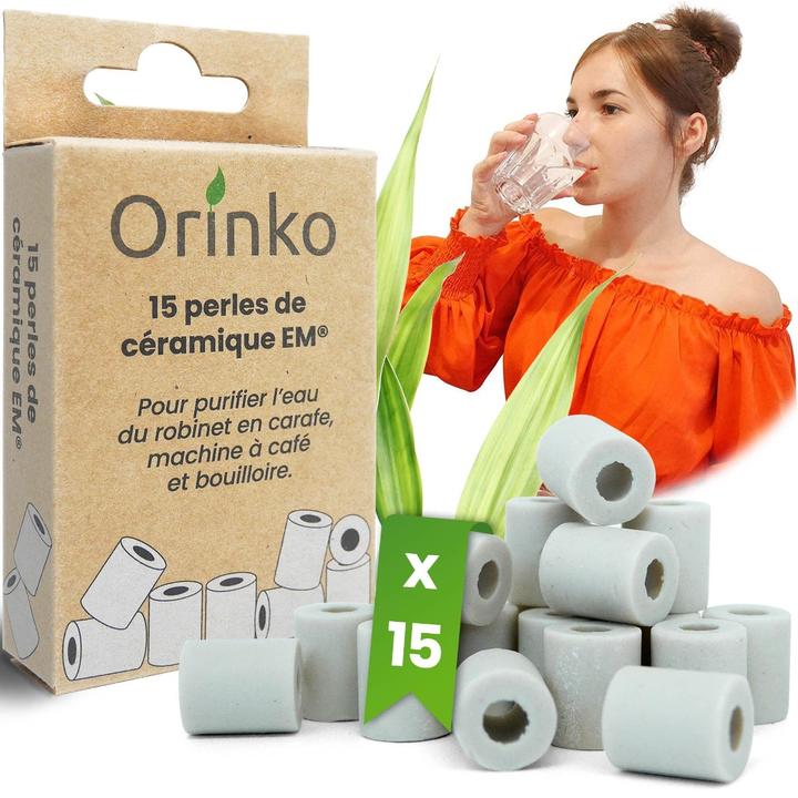 Orinko Perles de céramique Purificateur d'eau (15 x)