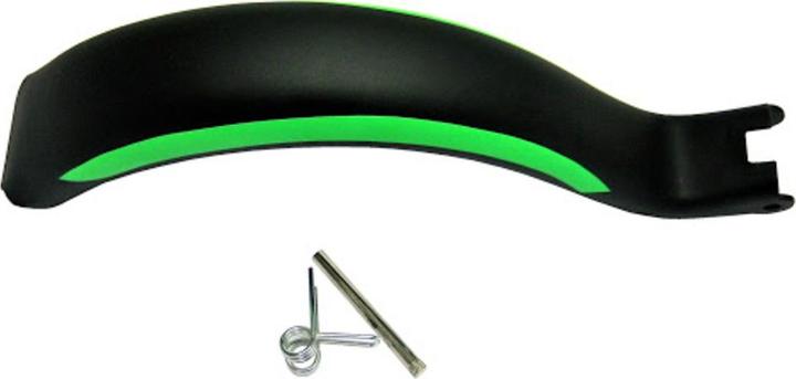 Hudora 1 plaque de frein avec ressort et boulon, noir/vert (EOL)