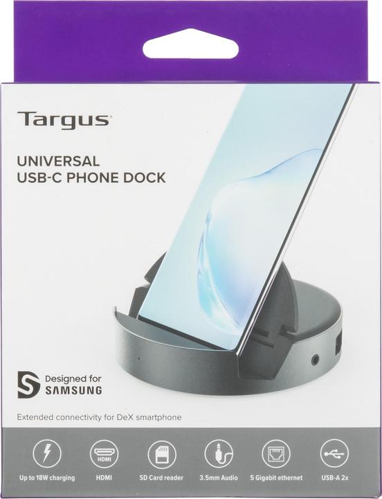 Produktbild Targus Universal DeXPhone Workstation (USB-C, 1 Ports)