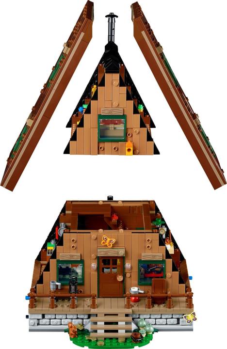 Actual product image LEGO Ideas Finn Cottage 21338 (21338, LEGO Ideas, LEGO Rare Sets)