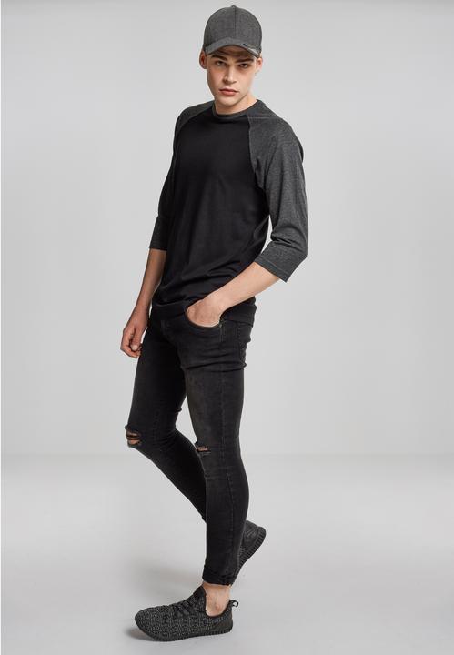 Produktbild Urban Classics Contrast 3/4 Sleeve Raglan Tee (L)