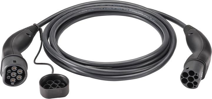 Lapp Mobility Standard charging cable Gen II smooth, type 2, 32A, 3-phase, 5m, black (Type 2, 22 kW, 32 A, 5 m)