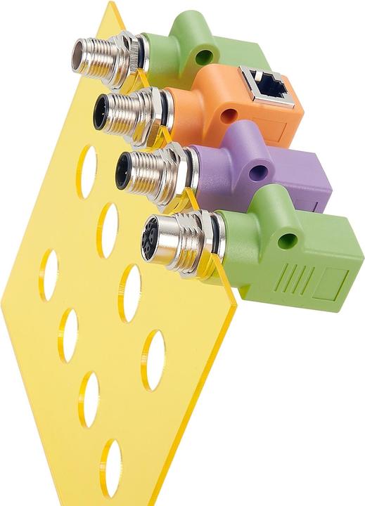 Actual product image Exsys Adapter M12 X-code m - RJ45 f (RJ45 (1x))