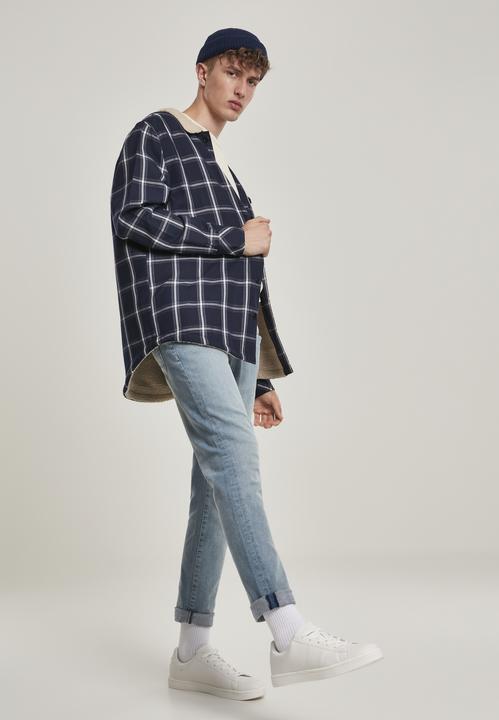 Actual product image Urban Classics Sherpa Lined Shirt Jacket (XXL)