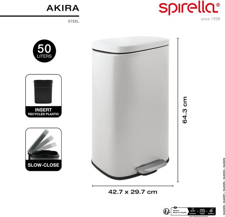 Actual product image spirella Akira (50 l)