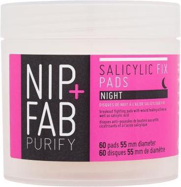 Image du produit Nip + Fab Purify Salicylic Fix Night Pads (Chiffons de nettoyage, 80 ml)