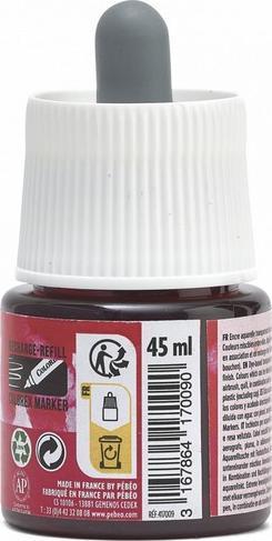 Image du produit Pebeo Encre à base d'eau Colorex (Rouge turc, 45 ml)