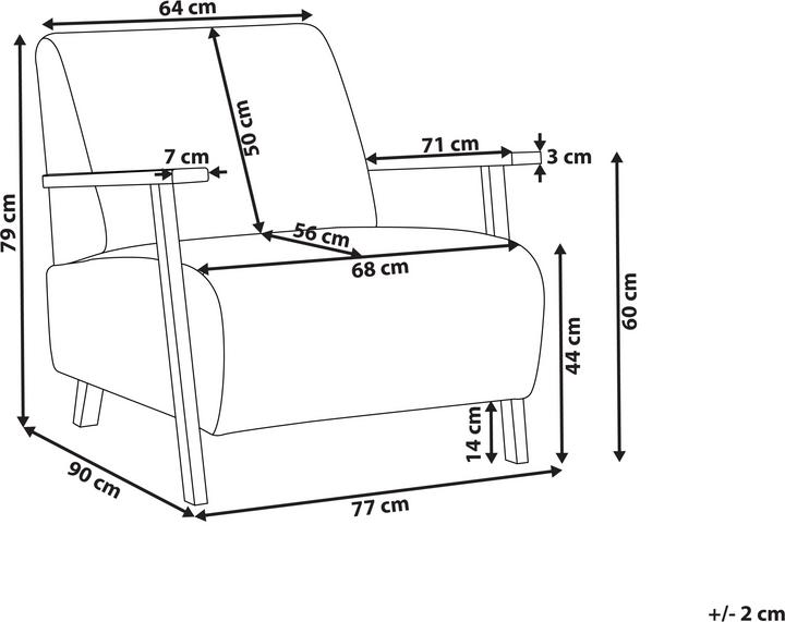 Actual product image Beliani Lesja