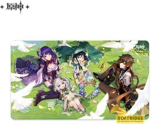 Produktbild Mihoyo Genshin Impact Tapis de souris 2nd Anniversary Illustration 70 x 40 cm