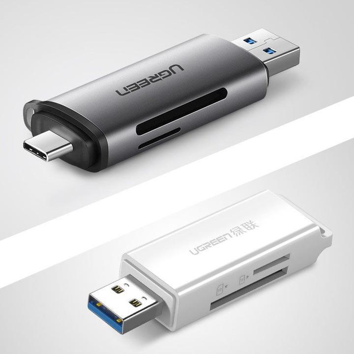 Produktbild Ugreen USB-C und USB-A — TF SD 3.0 (USB-C)