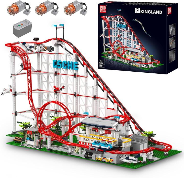 Mould King Achterbahn