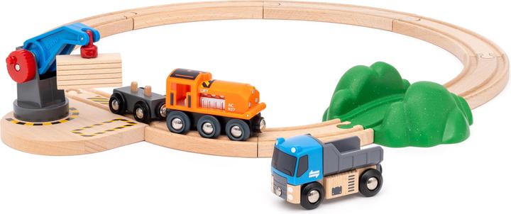 Brio Güterzug mit Kran