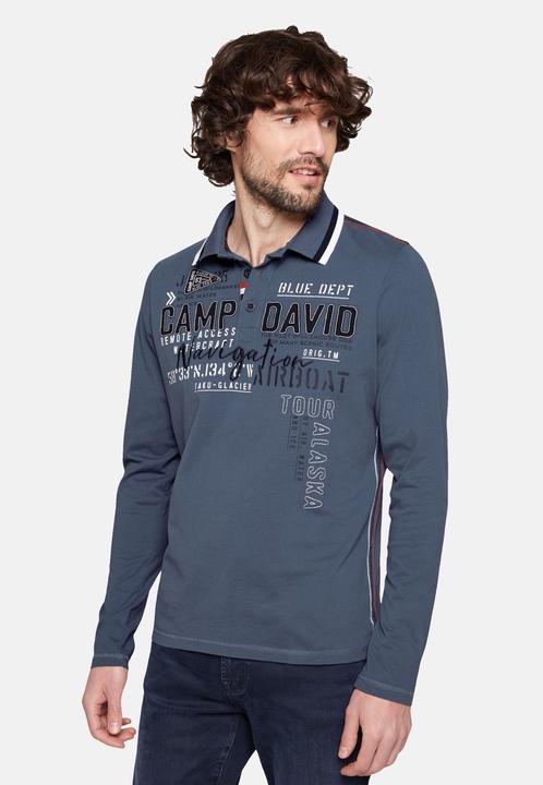 Produktbild Camp David Poloshirt ALASKA ICE TOUR Langarmshirt (S)