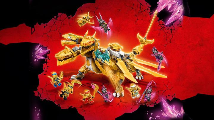 Actual product image LEGO Lloyd's ultra gold dragon (71774, LEGO Ninjago)
