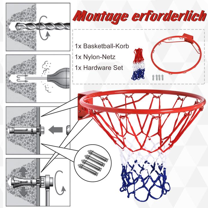 Image du produit Homcom Panier de basket-ball avec filet