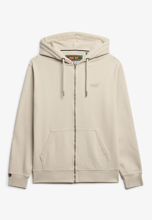Actual product image Superdry Sweatjacke Casual Figurbetont Essential Logo Zip Hoodie (L)
