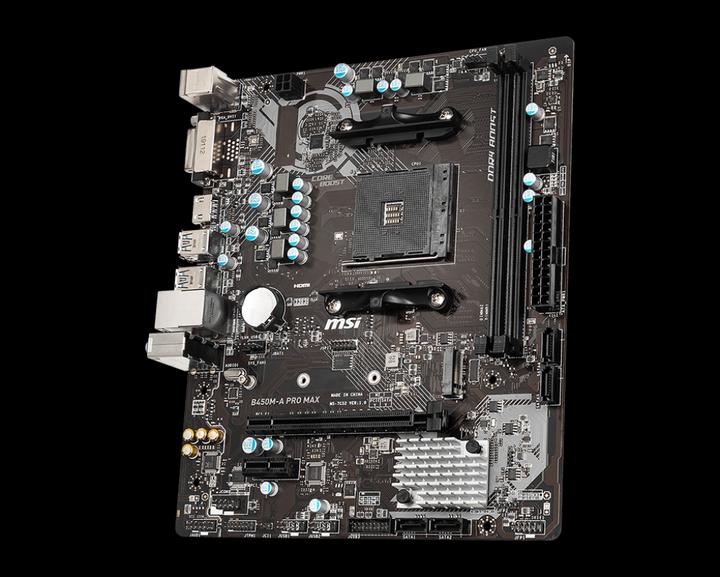Actual product image MSI B450M-A Pro Max (AM4, AMD B450, mATX)